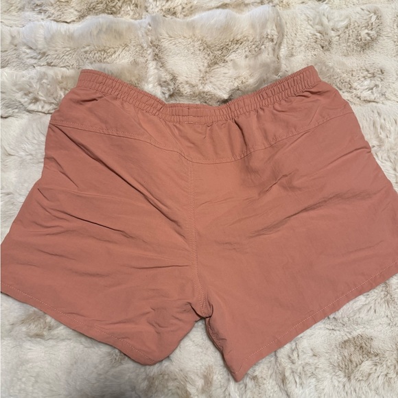 Womens Patagonia 4 Inch Shorts 100% Cotton Funhoggers Sunfade Pink - Picture 5 of 5